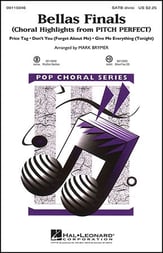 Bellas Finals SATB choral sheet music cover